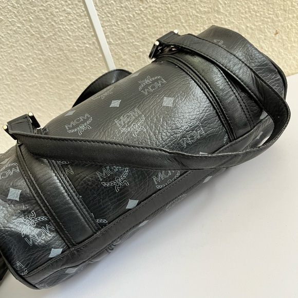 MCM Black Satchel - Picture 8 of 14